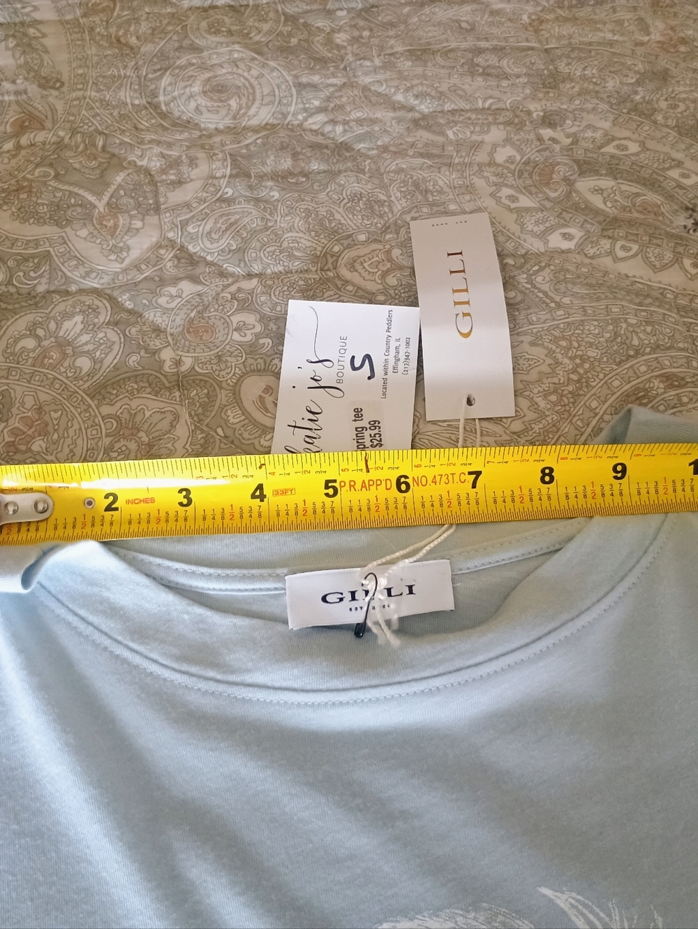 Boho Spring T-shirt - Picture 3 of 6